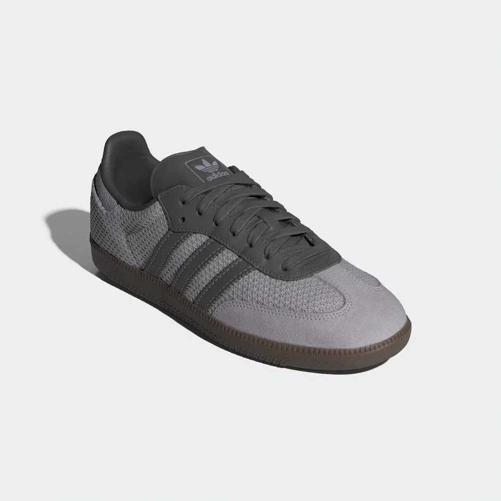 adidas Samba OG Glory Grey Charcoal Gum Men's Size 13 JR0886 NEW